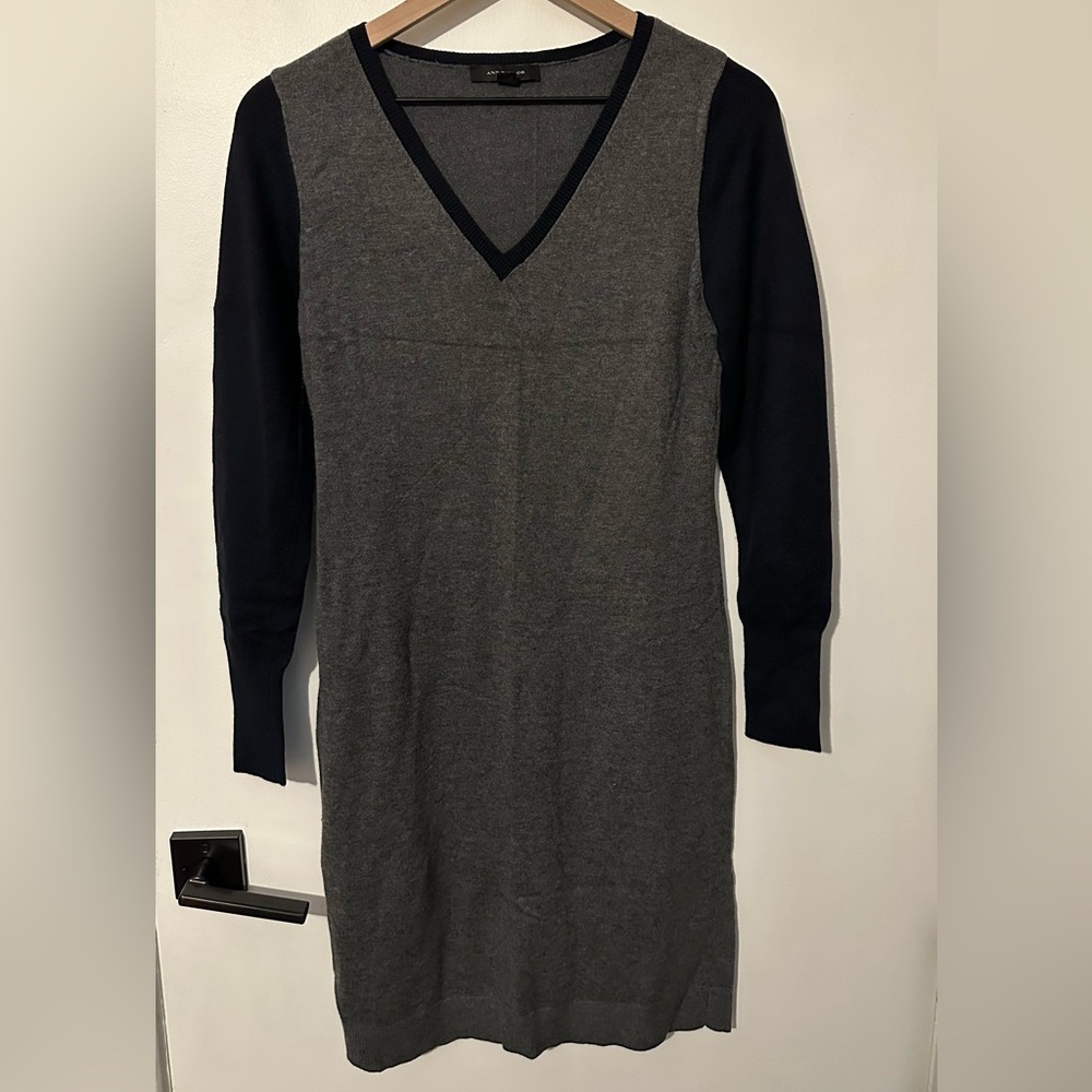 Ann Taylor Long Sleeve Dress